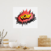 Superhero POW - Poster (Cuisine)