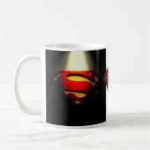 Superhero Power Mug - Gras Emblem Design pour la b (Gauche)