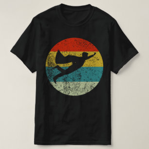 SUPERHERO retro  silhouette 70s T-shirt