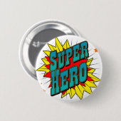 SuperHero Ronde Button 5,7 Cm (Voorkant /achterkant)