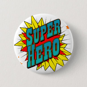SuperHero Ronde Button 5,7 Cm