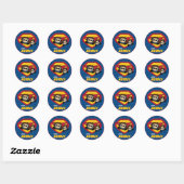 Superhero Sticker Sheet (Vel)