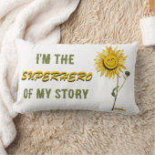 Superhero Wit Sierkussen van Dichteres Adiela Akoo Kussen (Deken)