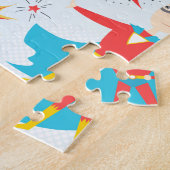 Superheroes Legpuzzel (Zijkant)