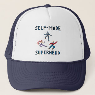 Superheroes Trucker Hat Pet