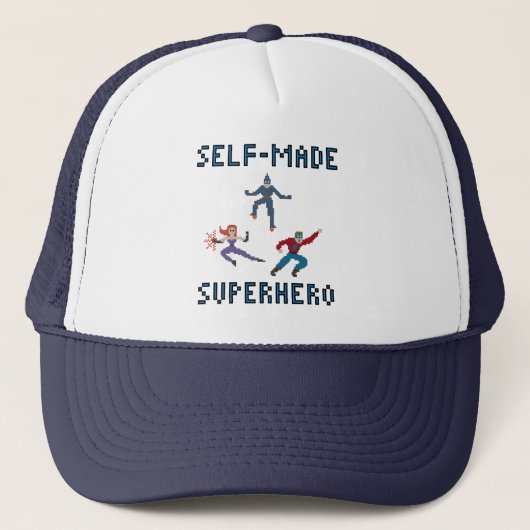 Superheroes Trucker Hat Trucker Pet (Voorkant)