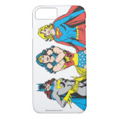 Superheroïne Pose Case-Mate iPhone Case (Achterkant)