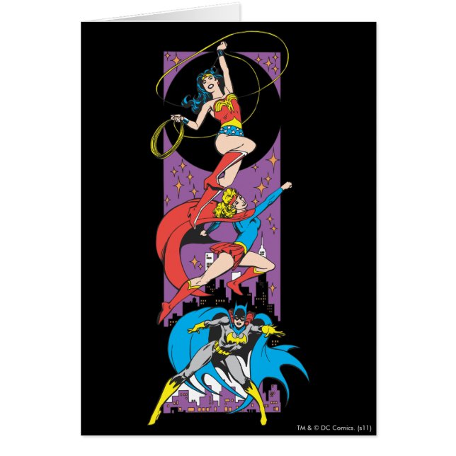 Superheroïnen in actie (Voorkant)