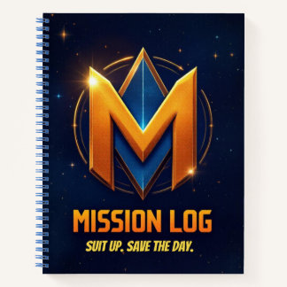 Superhero's Mission Log | Comic Book Style Task Notitieboek