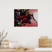 Superheros-Poster Poster (Keuken)