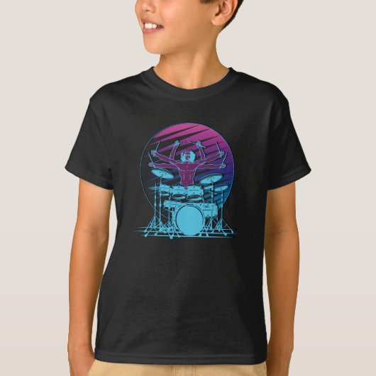 Superhuman Drummer T-shirt (Voorkant)