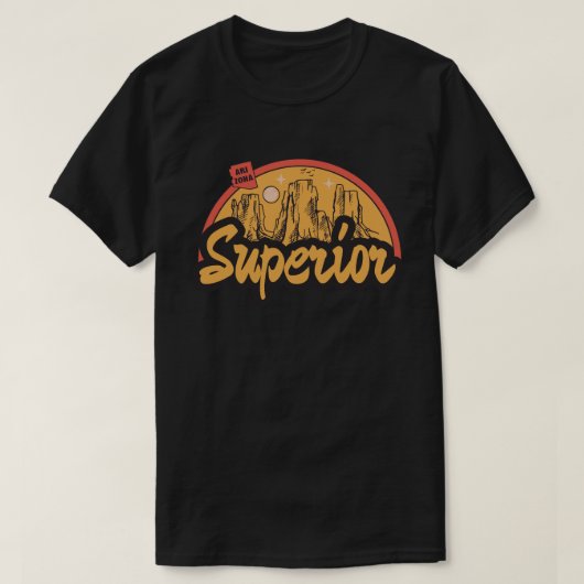 Supérieur, T-shirt Arizona (Design devant)