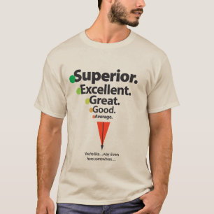 Superieur, Uitstekend, Geweldige Vlekken T-shirt