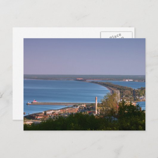 Superieure bay in Duluth Briefkaart (Voorkant / Achterkant)