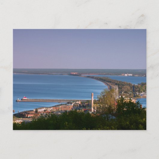 Superieure bay in Duluth Briefkaart (Voorkant)