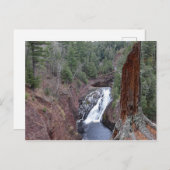 Superieure Herfsten Michigan's Bovenste schiereila Briefkaart (Voorkant / Achterkant)