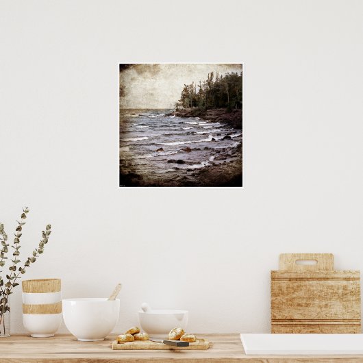 Superieurgolven Poster (Keuken)