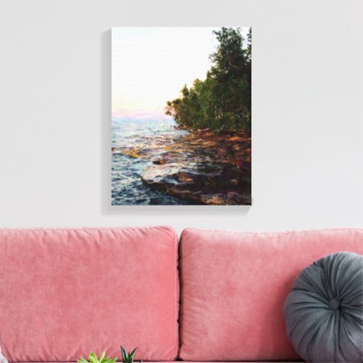 Superieurschilderwerk Canvas Afdruk (Insitu (Woonkamer))