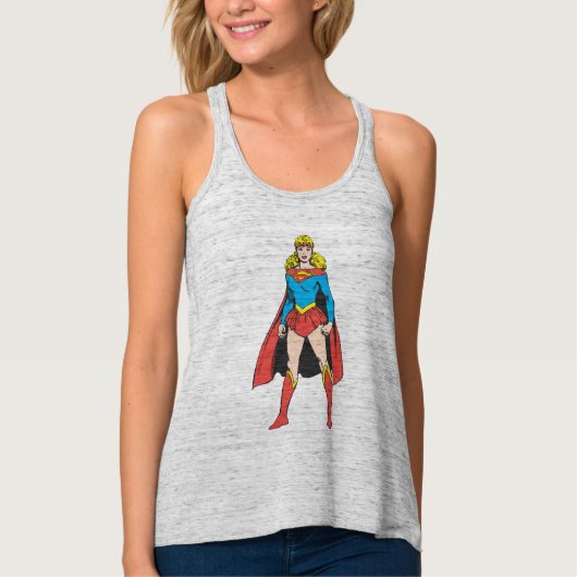 Superigirl Stands Tanktop (Voorkant)