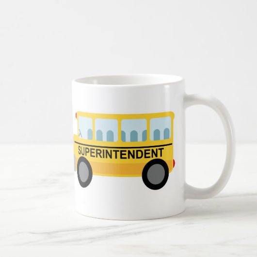 Superintendent Gift (schoolbus) Koffiemok (Rechts)