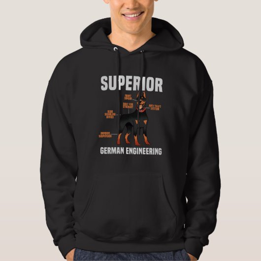 Superior German Engineering Dobermans 262 Hoodie (Voorkant)