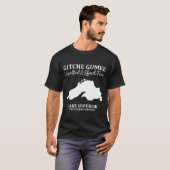 Superior, Great Lake, Gitche Gumee Apparel Lakes  T-shirt (Voorkant volledig)