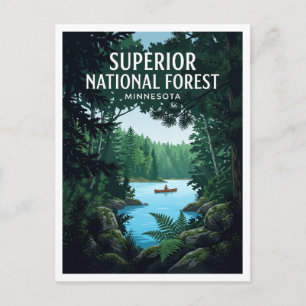 Superior National Forest Tofte Minnesota Briefkaart