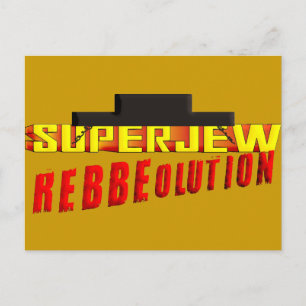 SuperJew Briefkaart