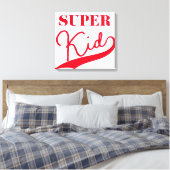 SuperKind Canvas Afdruk (Insitu (Slaapkamer))