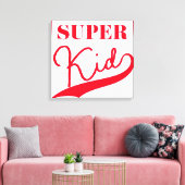 SuperKind Canvas Afdruk (Insitu (Woonkamer))