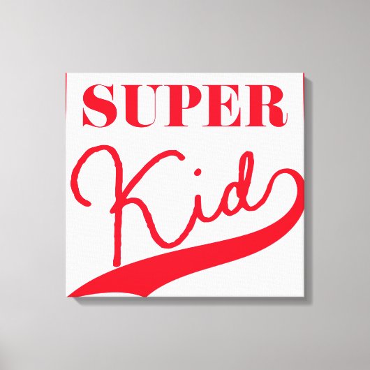 SuperKind Canvas Afdruk (Voorkant)