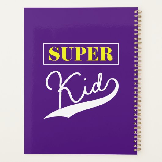 SuperKind Planner (Achterkant)