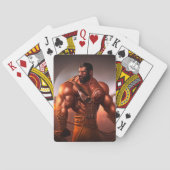 Superkrachtig Man Pokerkaarten (Achterkant)