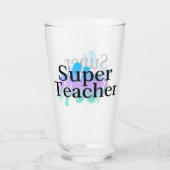 Superleraar Glas (Achterkant)