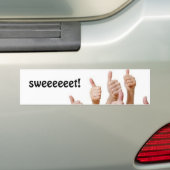 SUPERLEUK! BUMPERSTICKER (Op auto)