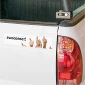 SUPERLEUK! BUMPERSTICKER (Op Truck)