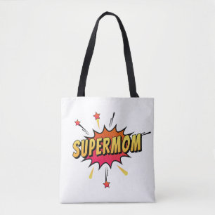 Supermam Retro Comic Pop Art Canvas tas