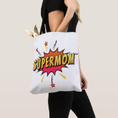 Supermam Retro Comic Pop Art | Canvas tas (Dichtbij)