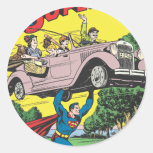 Superman #19 ronde sticker