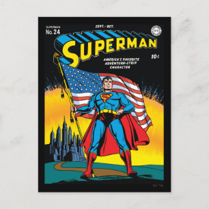 Superman #24 briefkaart