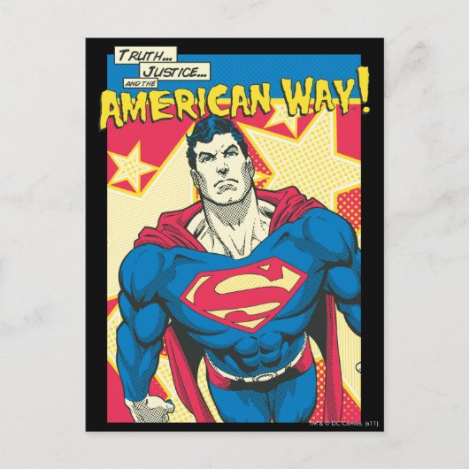 Superman 29 briefkaart (Voorkant)