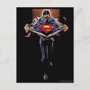 Superman 30 briefkaart