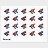 Superman 31 ronde sticker (Vel)