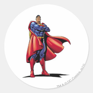 Superman 3 ronde sticker