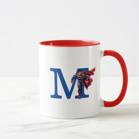 Superman 47 | Uw monogram toevoegen Mok (Rechts)