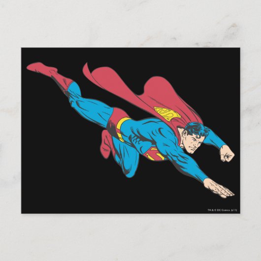 Superman 50 briefkaart (Voorkant)