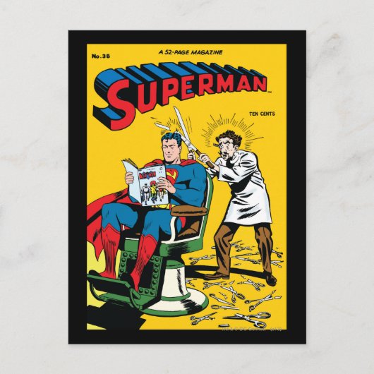 Superman #52 briefkaart (Voorkant)