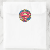Superman 66 ronde sticker (Tas)