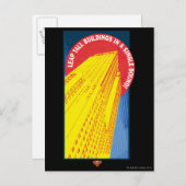 Superman 72 briefkaart (Voorkant / Achterkant)