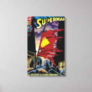 Superman #75 1993 canvas afdruk